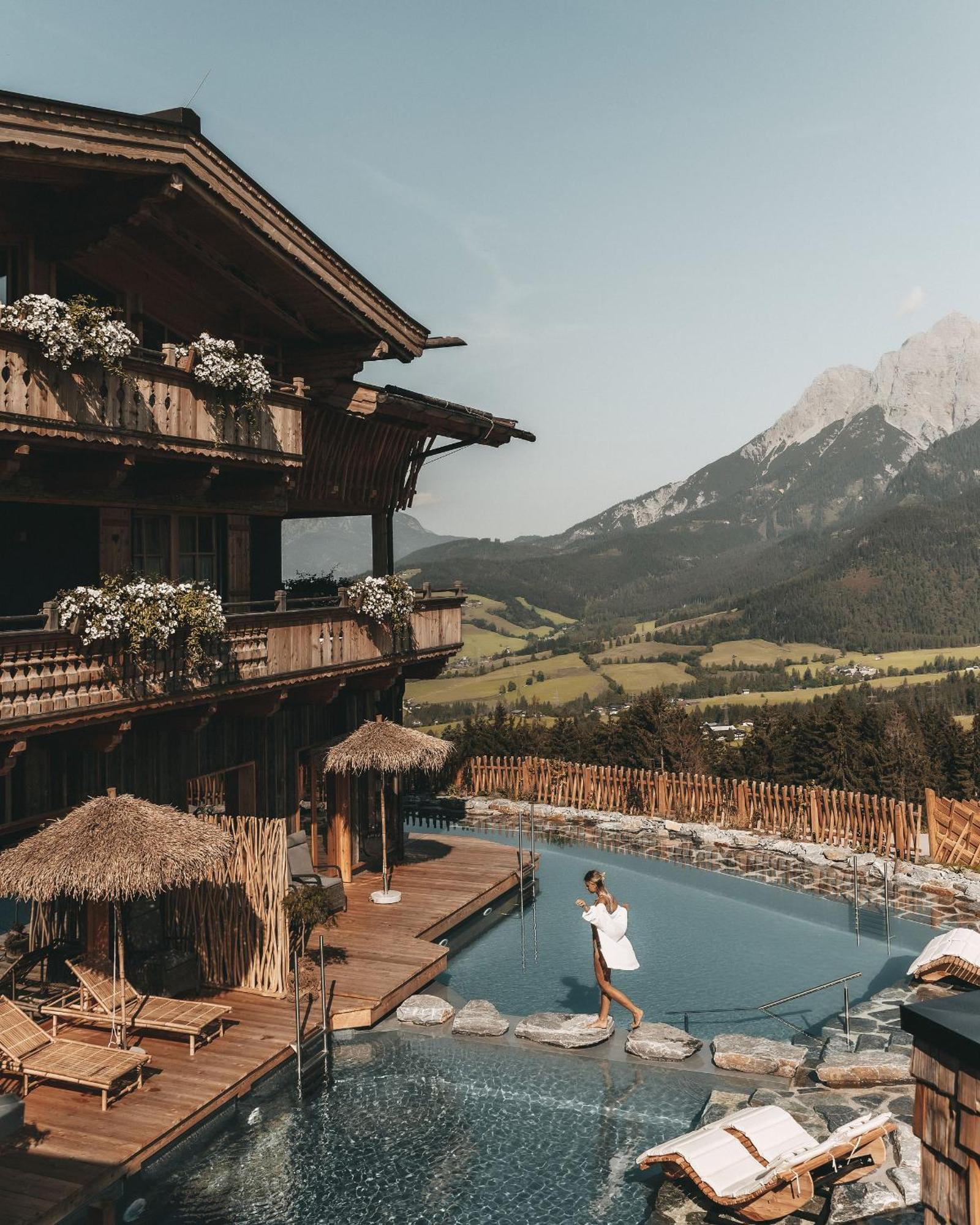 Jufenalm Boho Hotel & Restaurant Maria Alm am Steinernen Meer Exteriér fotografie